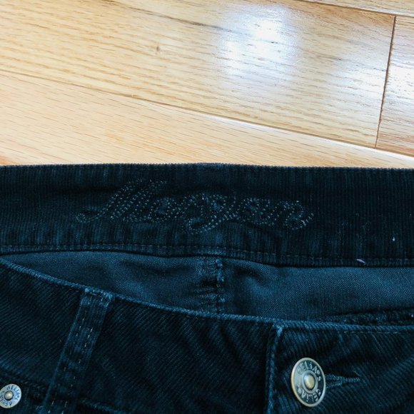 dELiA*s Bailey Women’s Black Corduroy Pants Size 8/10R - Picture 5 of 6